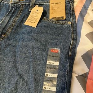 Levi’s 94 baggy jeans, size 25